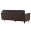 Exalt Tufted Vegan Leather Sofa-1721747063