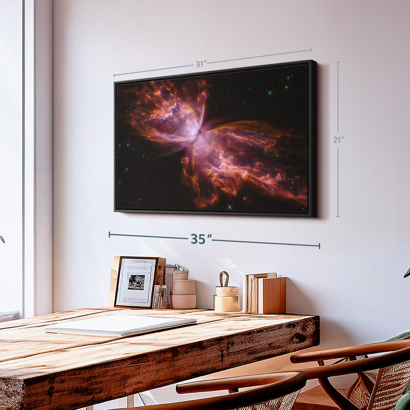 Impression sur toile Butterfly Nebula