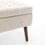 Banc de rangement pour chambre à coucher - construction, extrémité l 43,7 po x P 18,1 po
