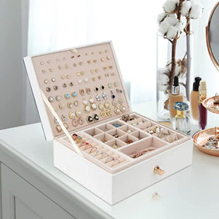 Designer Leather Jewelry Box