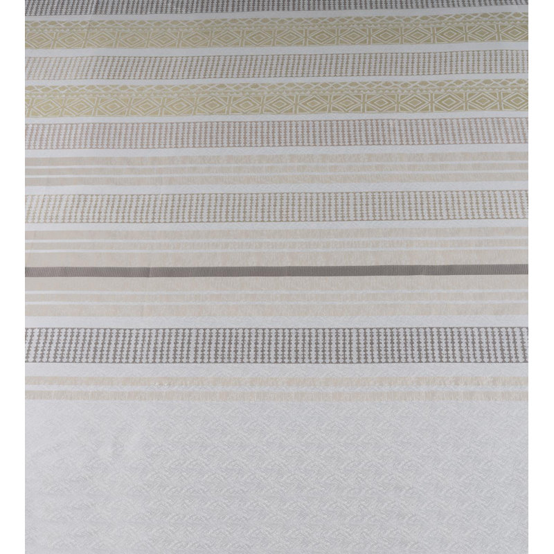 Marouane Graphic Print & Text Duvet Cover, Gold