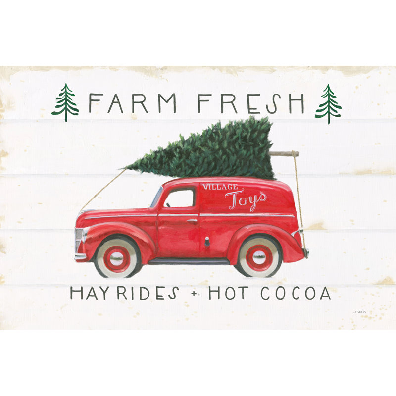 Christmas Farm VI by James Wiens - Wrapped Canvas Print, 81cm H x 122cm W