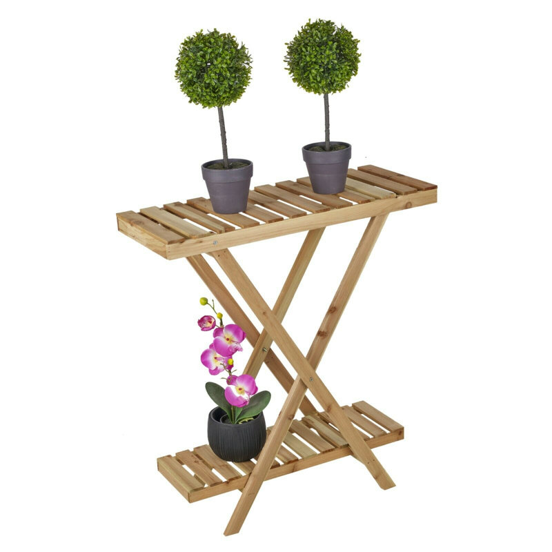 Elektra Wood Plant Stand