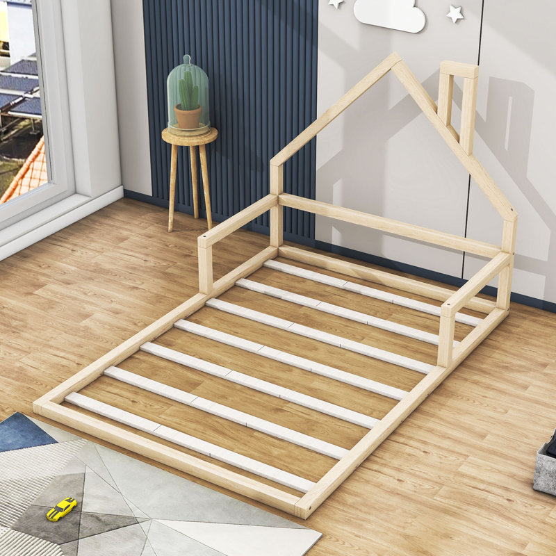 Bed by Latitude Run®, Natural, Full