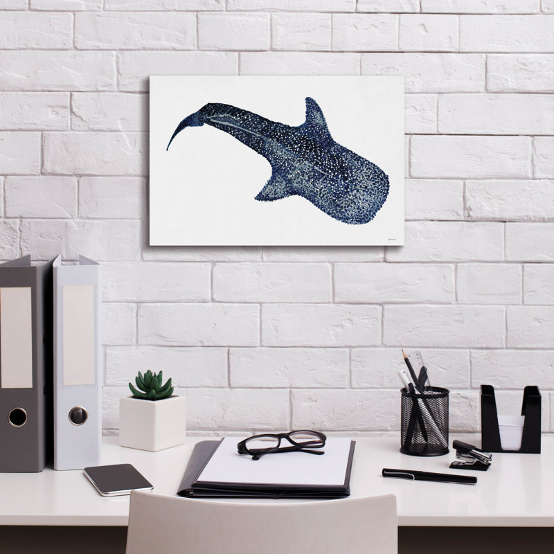 «Shark Whale 1» par Stellar Design Studio, H 12 po x l 18 po x P 0,75 po