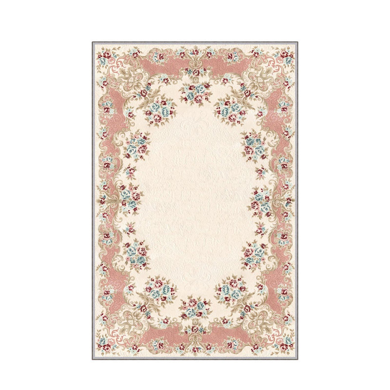 Antibacterial Hall Carpet, 39.4 x 59.1 inches | 100% Polyester, 0.4 in Pile Height, Non-Slip PVC Felt Dot Underside | Machine Washable, 3D Digital Printing, Durable & Stylish for Modern Home Décor