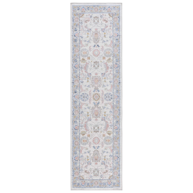 Bayside Performance Machine Washable Oriental Rug, Runner 2'2" x 8'