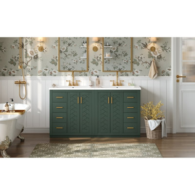 Ensemble de meuble-lavabo moderne 60 po