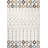 Wilmington Moroccan Trellis Plush Carved High-Low Multi/Cream Rug-637467195