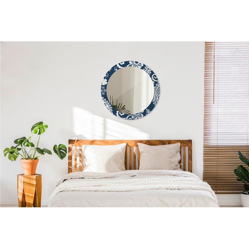 Huldar Glass Flat Wall Mirror