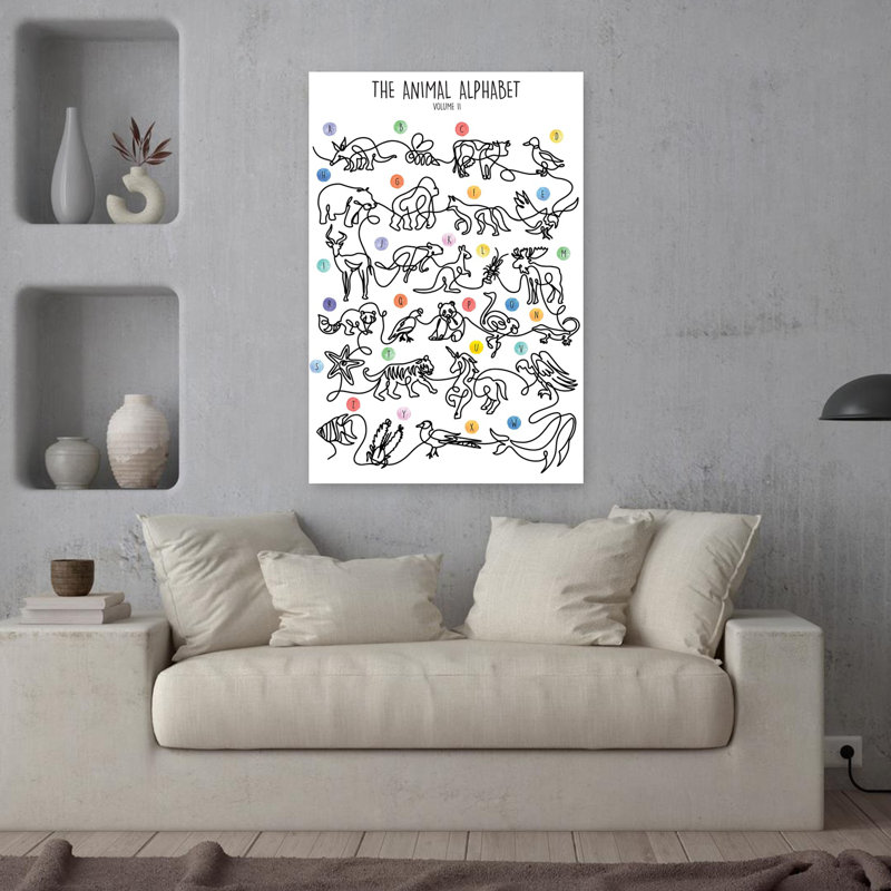 Contemporary Art Abstract Contemporary Wall Art, 36" H x 24" W