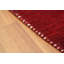 Tapis tribal rond rouge 10 x 10