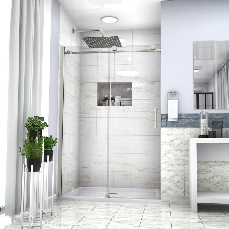Paroi de douche coulissante simple