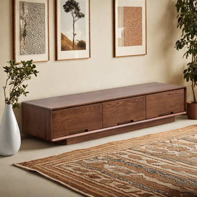 Japanese style minimalist floor standing TV stand by Finaewg
