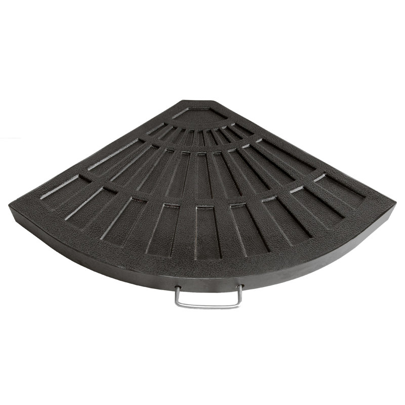 Urba Pie Shape Resin Umbrella Base Section