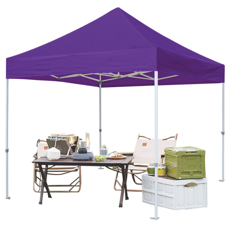 Auvent en acier Amaziyah, Mauve, 10 pi x 10 pi