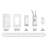 Hinkley Control Remote w/ WiFi for 52-in Metro Wet Illuminated Ceiling Fan