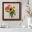 Sunflower Arrangement - Peinture sur toile encadrée-19485144-19485147