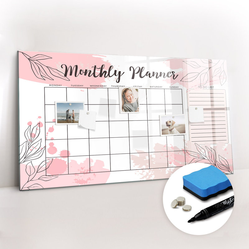 Magnetic Glass Dry Erase Board
