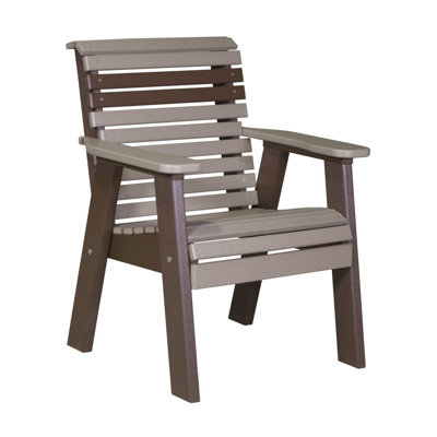 Banc de parc en plastique plain Zent