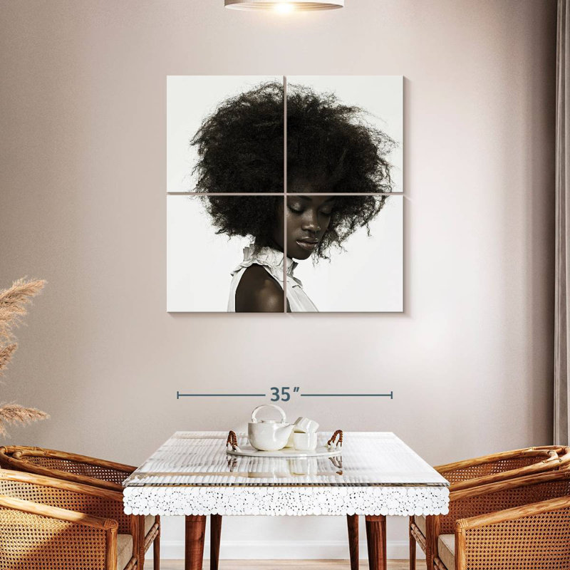 Leisha, femme aux cheveux bouclés