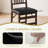 Padded Stackable Folding Dining Chairs with Solid Wood Frame, No Assembly-689960198