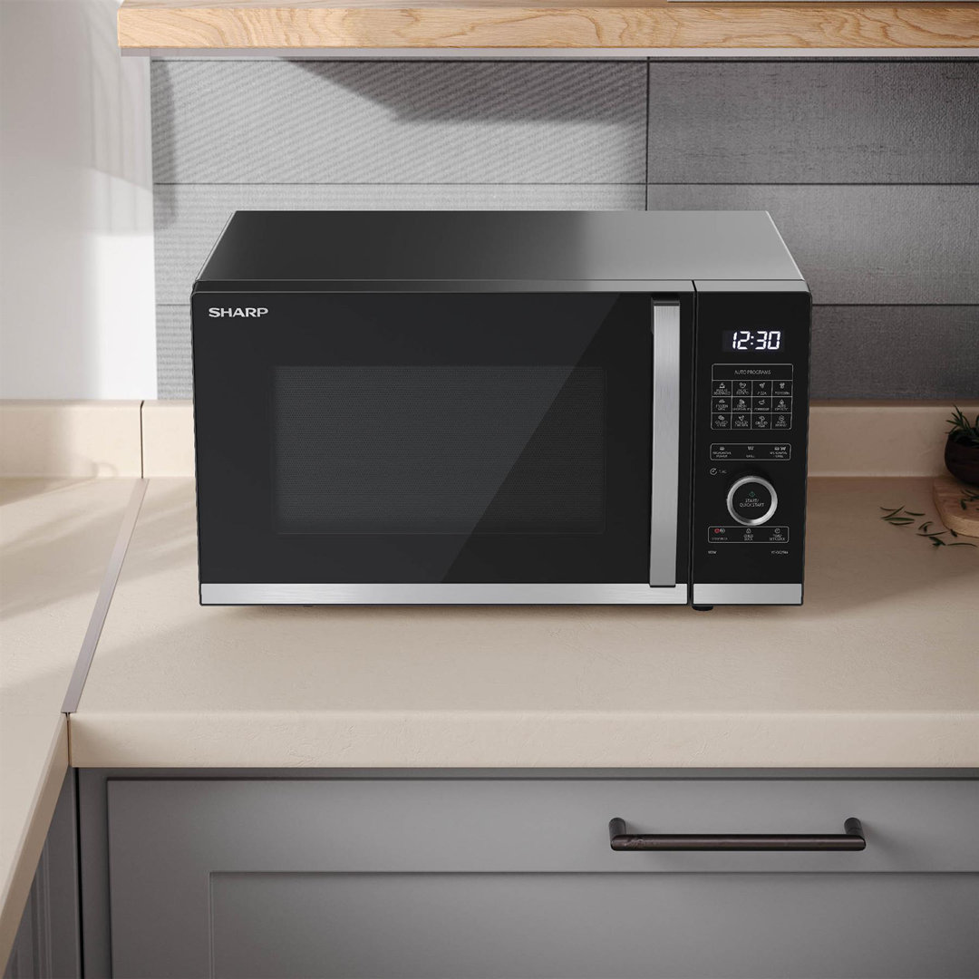 20L 800w Solo Microwave Black