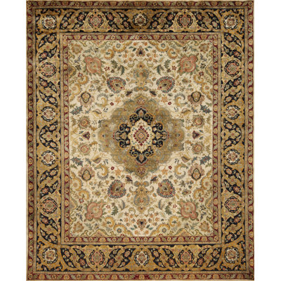 Golden Age Hand Knotted Wool Area Rug