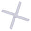 Nautilus 52" Wet Rated Outdoor Ceiling Fan with Remote Control, Modern White Patio Ceiling Fan-1646545724