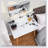Makeup Vanity Desk With Removable Mirror And Lights, 3 Color Modes & Adjustable Brightness For Flawless Beauty