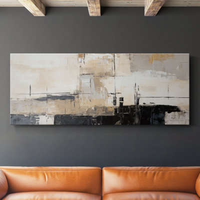 Toile tendue avec châssis abstrait Series # XXII-Large
