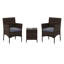 Ensemble de patio en osier 3 pièces, ensemble bistro en rotin d'extérieur avec coussins et table en verre trempé, ensemble de chaises de patio compactes pour conversation-1740040594