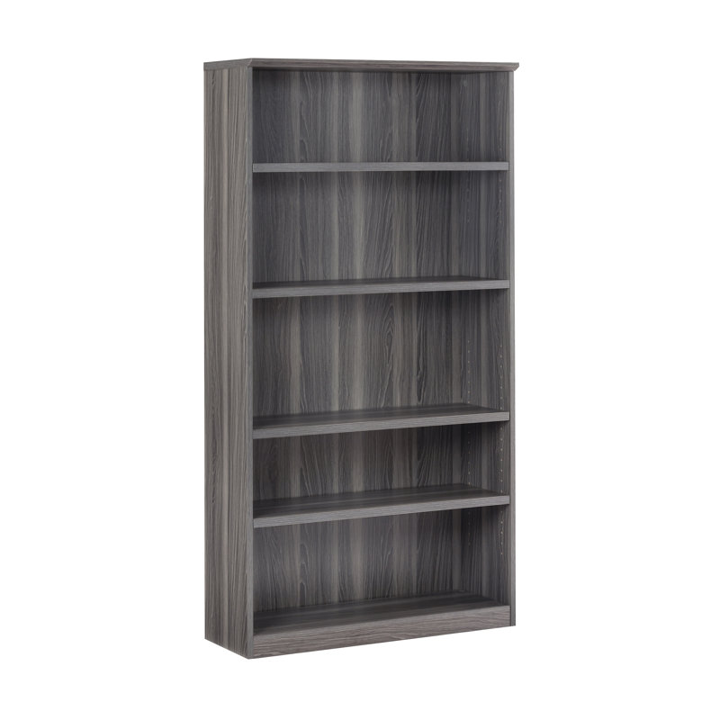 Medina Series Standard Bookcase, Gray Steel