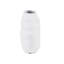 Vase en céramique blanc brillant Lamarra-250301451