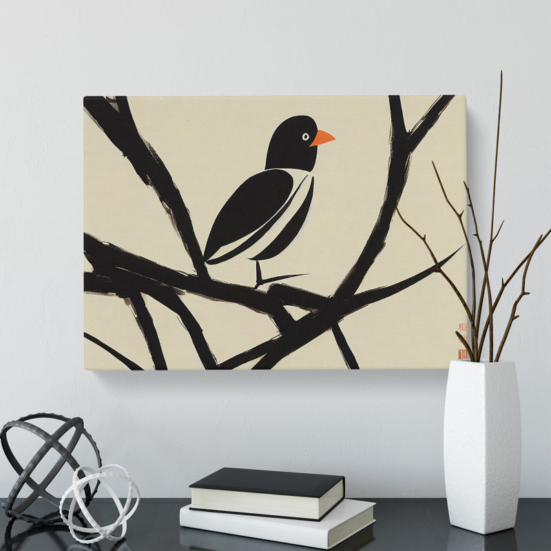 Marvellous Bird - Wrapped Canvas, 35cm H x 50cm W x 3cm D