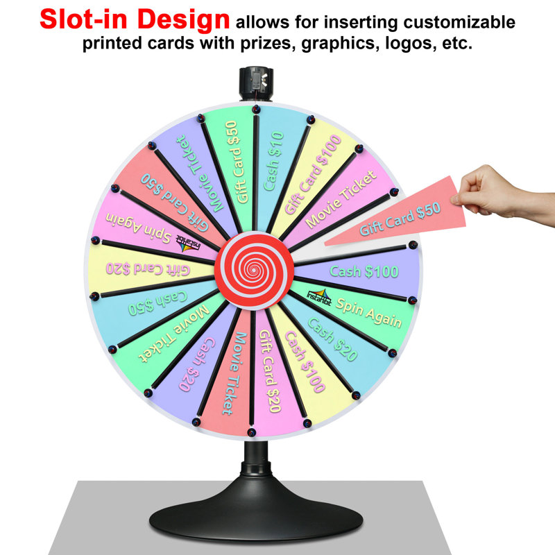 Roue de jeu de 15 po WinSpin