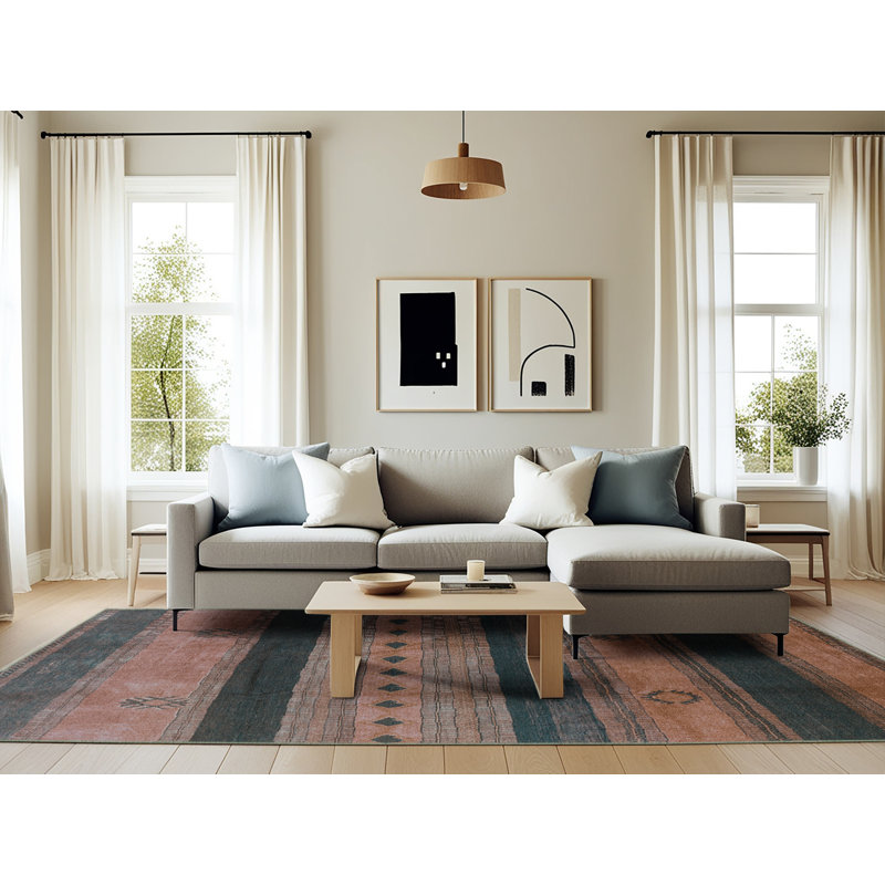 Shawnea Performance Indoor Rug, Rectangle 6' x 9'
