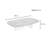 Simple square solid wood tea table living room-104791397-104791398