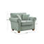 Fauteuil d'appoint de 104 cm (40,94 po) avec pieds en bois massif, 2 coussins décoratifs inclus, fauteuil ergonomique avec accoudoirs incurvés pour salon, chambre ou coin lecture-1742444336