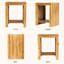 Table de bout en bois massif