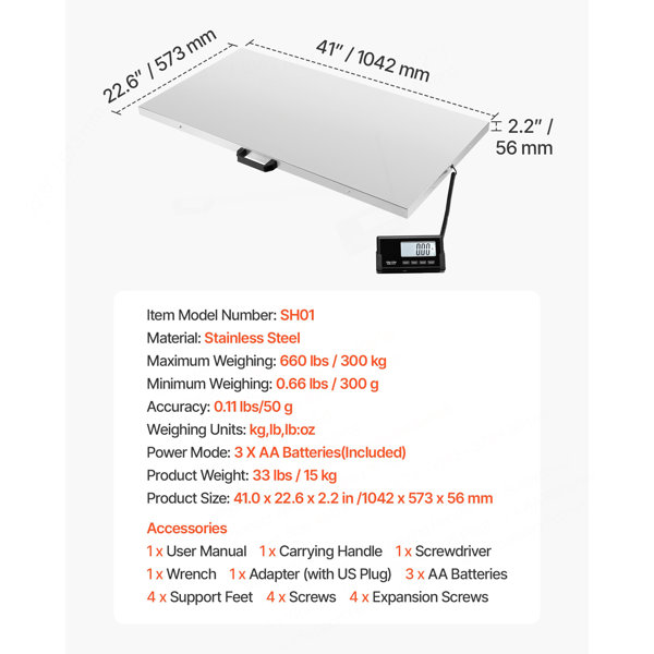 Dimensions du produit
