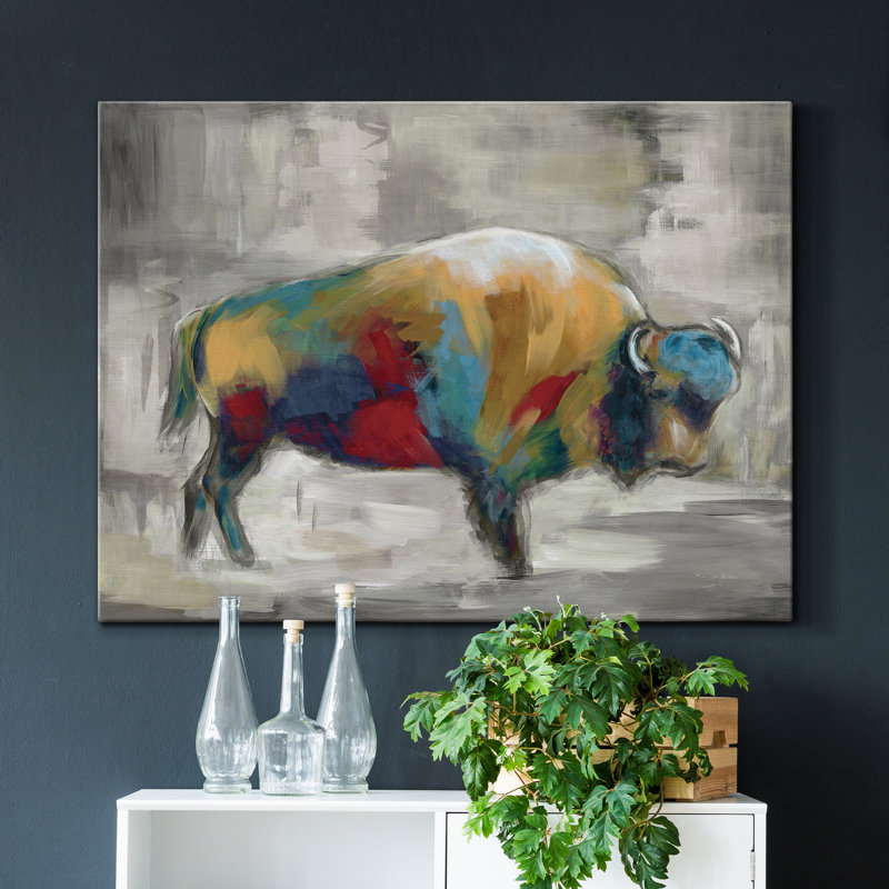 Wild and Free - Impression sur toile tendue, H 24 po x l 36 po x P 1 po