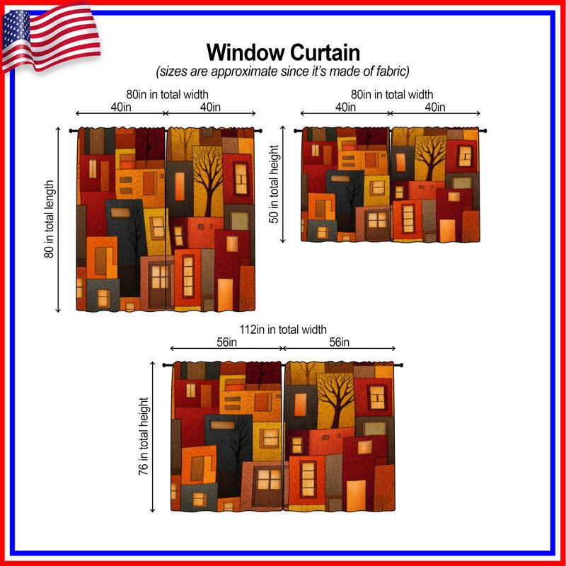 Rideaux obscurcissant et bâtiments obscurcissant, 40in x 60in - 2 panels, Transparent