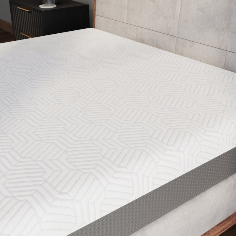 Matelas ferme avec housse de refroidissement, Très grand californien, 10"