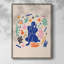 Matisse CDXLIV, reproduction d'art encadrée - bois massif-315441301