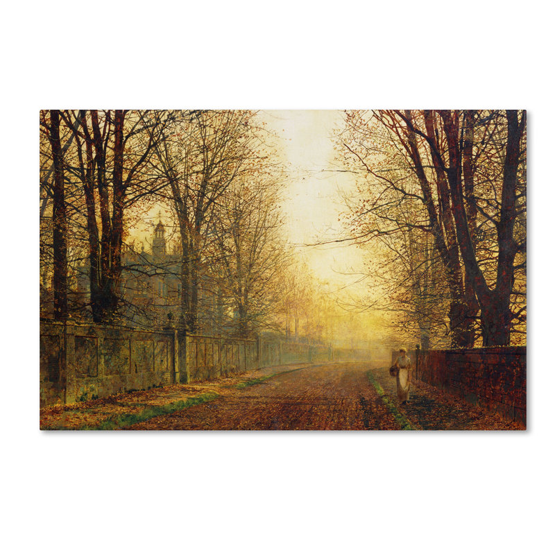 « whitby », reproduction sur toile tendue, H 12 po x l 19 po x P 2 po