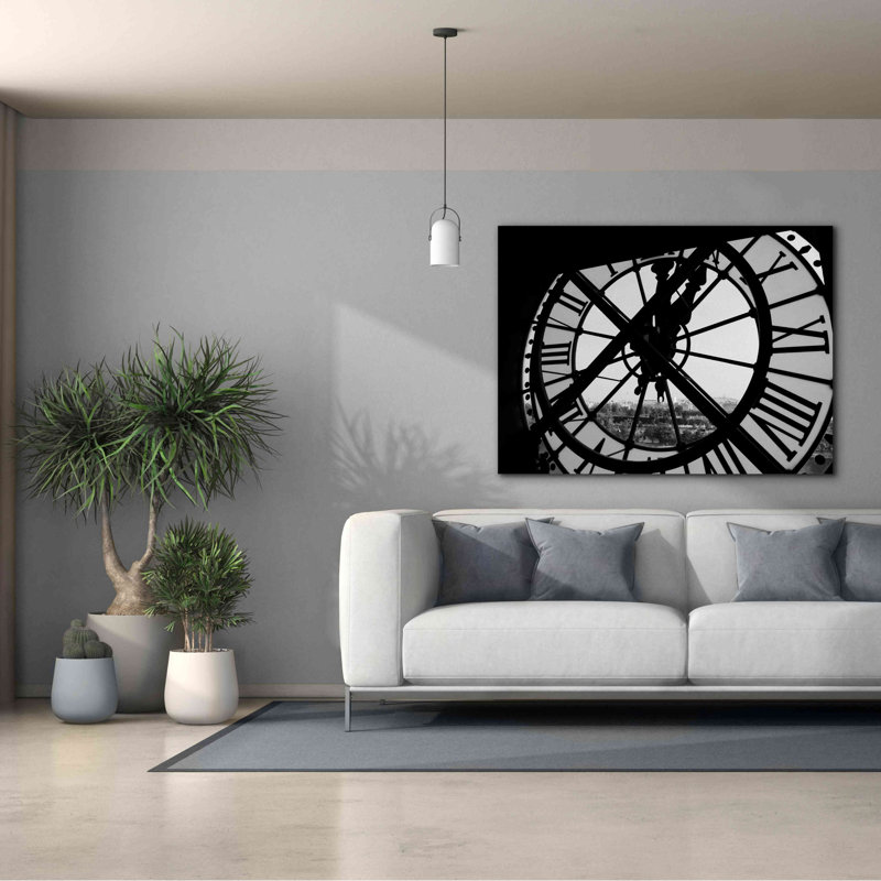 "Tour de l'horloge" par Design Fabrikken, H 40 po x l 54 po x P 1,5 po