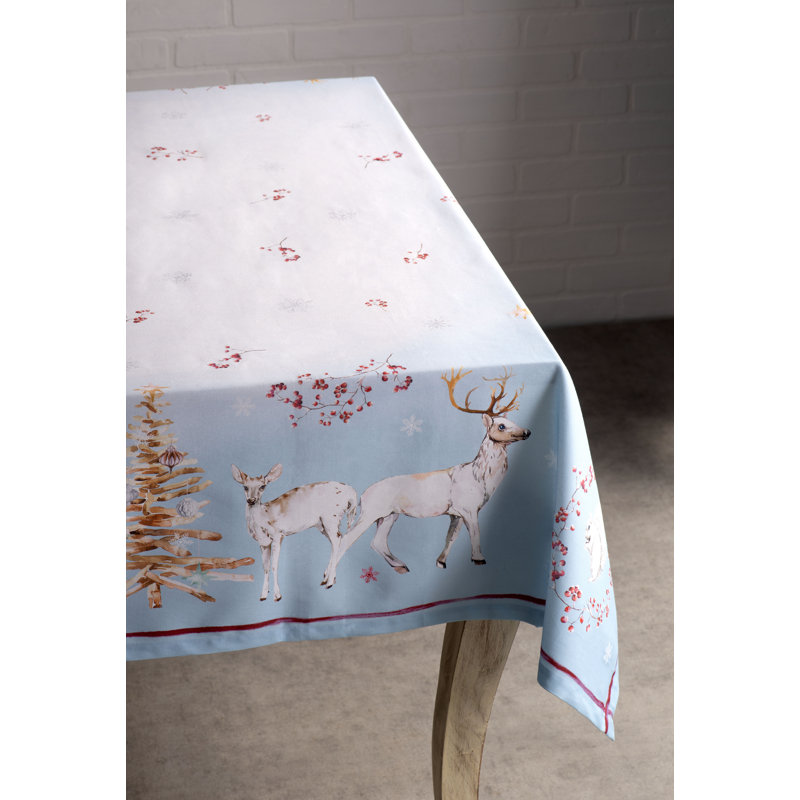 Floral 100% Cotton Tablecloth, 60" x 60", Floral 5