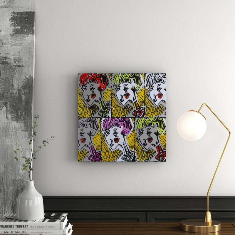 Lana Greben - Wrapped Canvas Painting, 45cm H x 45cm W x 3.81cm D