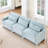 105.9" Chenille Upholstered Pillow-Top Arm Sofa Couch-2009285254-2009285252